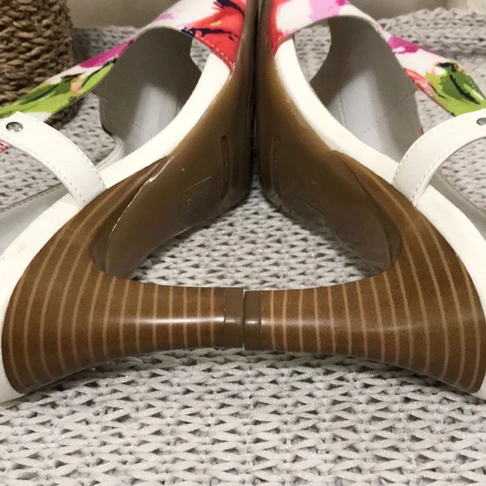 Aerosoles Floral Rewrote Canvas Slingback